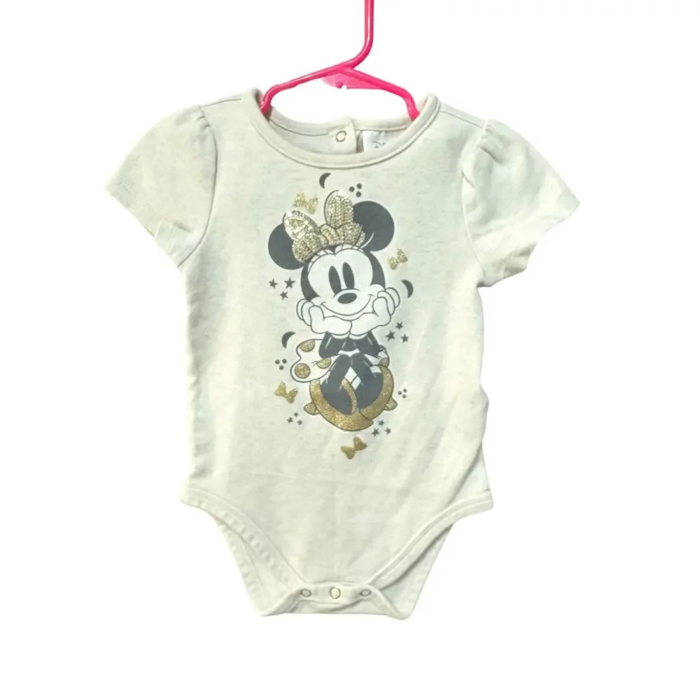 5/$10 Minnie Onesie - Disney Baby - 18-24mo